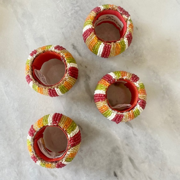 MacKenzie Childs Napkin Rings - Picture 3 of 5